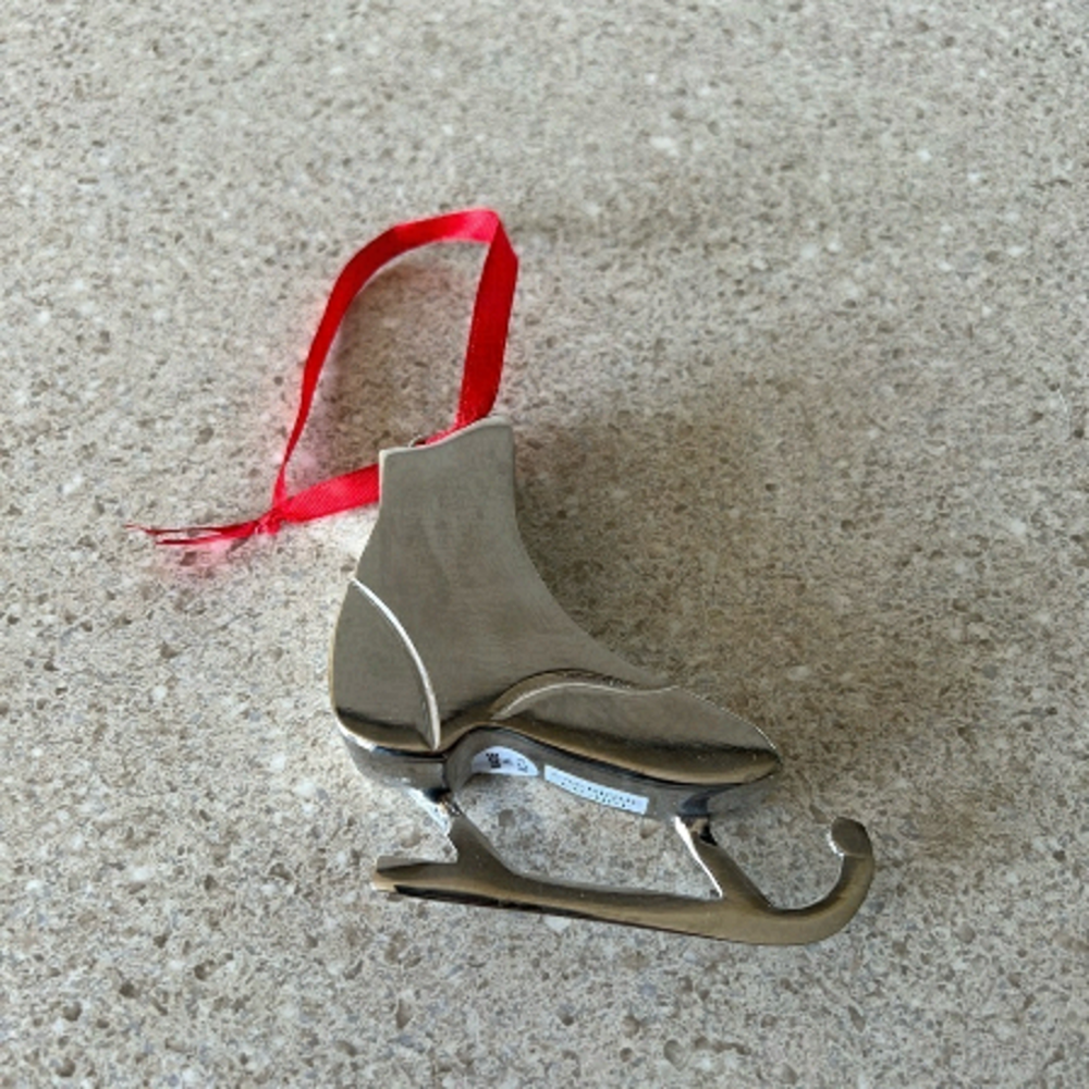 Ice skates ornament